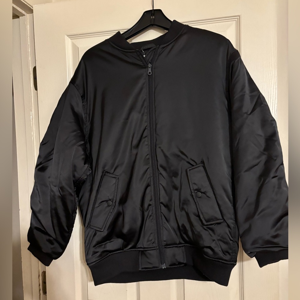 Off line by Aerie black aviator jacket new New